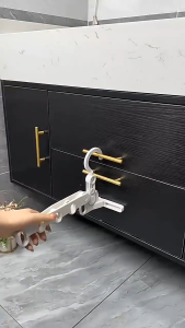 【COD】Foldable five-hole clothes drying rack portable for business trips indoor clothes hanging