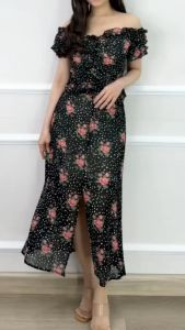 Silvervogue - SV 3845 - Eirra Set | Set Atasan dan Rok Wanita