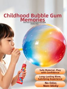 Nostalgic Kids Bubble Blowing Gel Outdoor Camping Parent-child Interaction