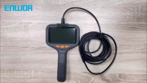 Máy Nội Soi Công Nghiệp Kiểm Tra Ô Tô Với Màn Hình 43 Ống Kính Kép Đầu Dò Chống Nước 8mm Camera 2600mAh Để Kiểm Tra Hệ Thống Ống Nước Và Ô Tô