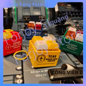 Móc Khóa Mô Phỏng Âm Thanh EGPWS Máy Bay A320 Nâng Cấp Chuông Gió Trang Trí Nhà Cửa Đồ Thủ Công Bằng Nhựa