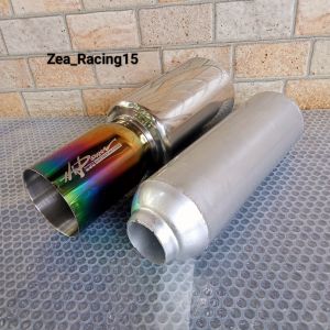 KNALPOT RACING MOBIL HKS HI POWER PELANGI DAN RESONATOR  SCOOT SUARA BASS  UNTUK BRIO JAZZ MOBILLIO AVANZA TIMOR DLL TERMURAH