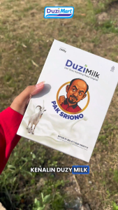 Duzi Milk Pak Sriono Susu Kambing Etawa Bubuk Rasa Original 1Kg Alami Mengatasi Asam Urat Nyeri Sendi - Duzi Mart
