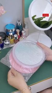 Gương Trang Điểm Để Bàn Có Led Cảm Ứng Và Quạt Gió Thoáng Mát Gương Trang Điểm Thông Minh