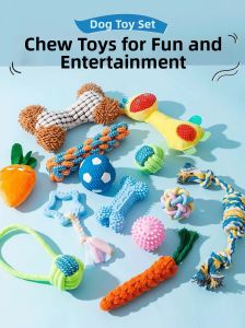 hipidog | Teething Boredom-Relief Soft Rubber Dog Toy
