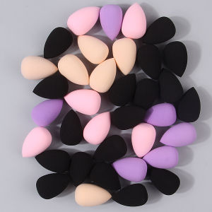 12PCS multi-color mini beauty egg super soft non-latex makeup eggdry and wet dual-purpose sponge eggmakeup sponge powder puff
