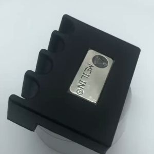 MEILIN 4 Slot Cue Holder Bahan Karet Dudukan Stik Billiard Anti-Deformasi Tahan Lama