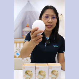 HAAKAA เครื่องนวดกระตุ้นน้ำนม ปรับระดับสั่น 7 โหมด ตัวเครื่องกันน้ำ กะทัดรัด Shell Massager