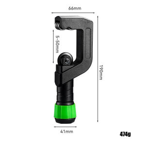 JUSTINLAU Manual Bearing Rotary 4-70mm Stainless Steel Pipe Cutter for Decoration Water and Electricity Work Manual Pipe Cutter