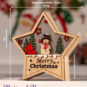 No Brand | Christmas Birthday Gift Nutcracker Figurine Home Decor Toy