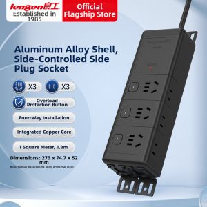 lengon | Side Mount Independent Switching Distribution Unit Power Strip