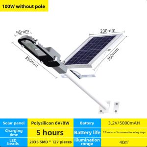 Waterproof Ultra Bright Outdoor Solar Street Light 100W