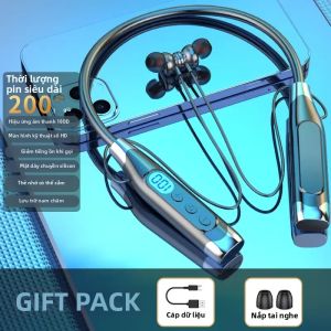 LS | Tai Nghe Bluetooth Thể Thao Từ Tính Đeo Cổ TWS Tai Nghe Không Dây Có Mic Khử Tiếng Ồn Chủ Động Tai Nghe Nhét Tai Chống Nước Dành Cho Các Hoạt Động Ngoài Trời