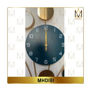 [MHD] Handcrafted Metal Wall Clock 50x80cm MHD181