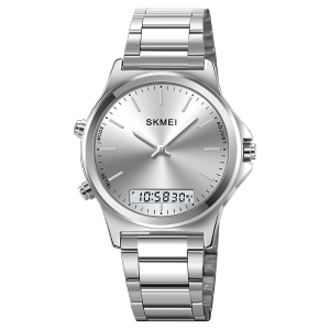 Đồng Hồ Thể Thao Nam SKMEI 2120 Đồng Hồ Bấm Giờ Kỹ Thuật Số Chống Nước Với Màn Hình Có Đèn Nền 3 Thời Gian Chức Năng Báo Thức Ngày Bằng Thép Không Gỉ