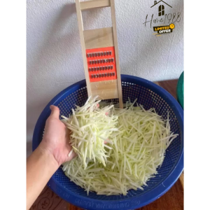 HOME1988🔷พร้อมส่ง💯 ที่ขูดมะละกอ ที่ขูดผัก 2-4มิล ที่ขูด 2in1 เส้นสวย เส้นเต็ม มีดขูดมะละกอ