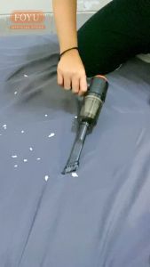 Vacuum Cleaner Mini Portable 2in1 Wireless Penyedot Peniup Debu Mobil Kasur Ruangan