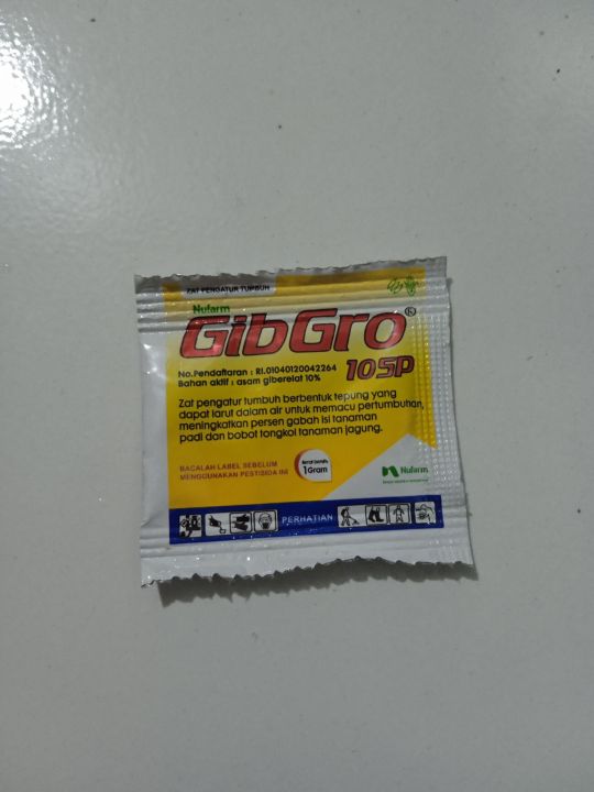 Pupuk ZPT Gibgro 10 SP - 1 Gram | Lazada Indonesia