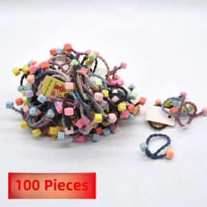 Korean Style Childrens Hair Ties Non-Damaging Flower Baby Head Ropes Girls Elastic Hair Bands Accessories