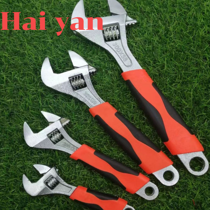 Hai yan ประแจเลื่อน สุ่มสี ประแจคุณ ภาพดี | Lazada.co.th