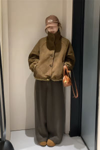 SHIMO | Warm Velvet Lamb Fur Coat
