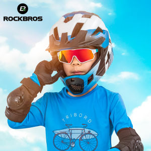 ROCKBROS kanak-kanak cermin mata hitam Anti-UV400 Polarized Photochromic kanak-kanak Goggles Lightweight Windproof Outdoor Sports Shades untuk kanak-kanak Girl Boy