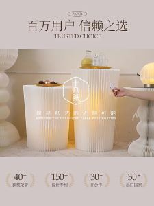 SHIBAZHI | Round Handmade Figures Light Display Cabinet