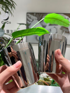Anti-Fall Mirror Finish 304 Stainless Steel Beer Cup Water Cup Juice Cup Simple Design Cold Drink Cup Convenient Tea Cup