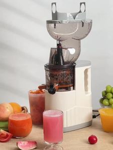 MOKUSAN | Máy ép chậm công nghiệp MOKUSAN (SJQ-02A) - Miệng Rộng 138mm Ép Cả Quả Công Suất 250W Tách Bã Tự Động