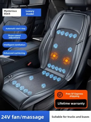 HELLOLEIBOO | Cooling Ventilated Car Seat Cushion