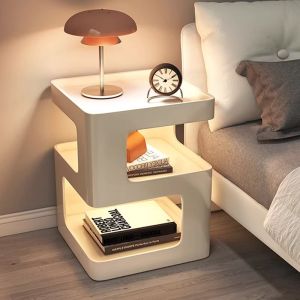 Creative Modern Minimalist Luxurious Bedside Table