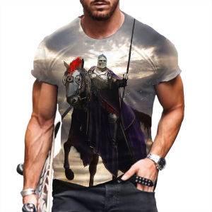 Mens T-shirt 2022 Spring Summer New Fashion Short Sleeve O-neck Vacation Top 3D Printing Logo Printed Loose Fit Thin V-neck Daily Wear