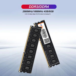 Walram | Walram Memoria RAM DDR4 2666MHz 8GB Desktop RAM DDR3 1600MHz 4GB 1.5V 1.2V DDR4 8GB Udimm DIMM Internal Computer Memory For PC