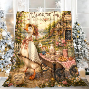 Beast Kingdom | Bold Floral Lightweight Cozy Extra Warm Fuzzy Fleece Blanket Perfect for Family Gatherings Holiday Movie Nights