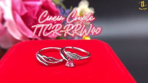 TINO TINO Cincin Couple 925 Model Sayap RRW40