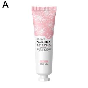 Sakura Hand Cream Skin Soften Nourish Hydrating Anti-drying Deep Repairing Smoothing Hand Care Cracked Repair Products