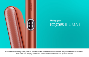 IQOS ILUMA i | Heat-not-Burn Device Set with Charging Cable (100% Authentic Works with TEREA)