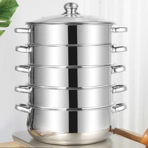 SENSES COOKER | Nồi Hấp Inox Đa Tầng Dày