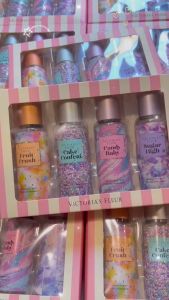 น้ำหอม Victoria's Limited 4 กลิ่น น้ำหอมผู้หญิง หอมมาก เซตน้ำหอม ขายดีตลอด (125ML*4)