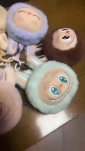 Gantungan kunci labubu monster macaroon import/bag charm key chain viral/gantungan tas kepala labubu v2
