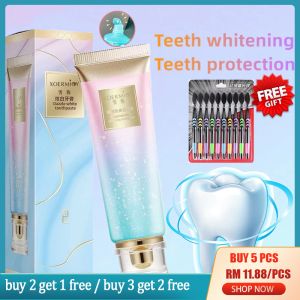 Malaysia Stock Ubat Gigi Teeth Whitening Gigi Putih Whitening Toothpaste Teeth White Niacinamide Toothpaste Fresh Breath 美白牙膏