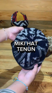 Miki Hat Tenun Peci Etnik: Topi Peci untuk Pesta