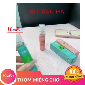 Xịt bạc hà 20ml- Xịt thơm miệng chó mèo