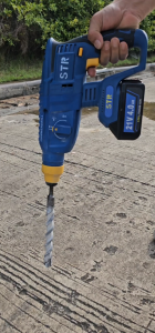 STR สว่านโรตารี่ไร้สาย 21V ST-750 | ( สินค้าใหม่ ) ROTALY HAMMER DRILL