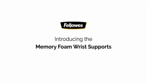 Fellowes Mousepad Wrist support With Microban® Protection