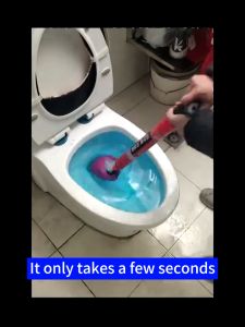 High Pressure Toilet Plunger Drain Unblocker Powerful Manual Pneumatic Dredge Equipment 1S Dredging