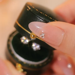 100% Original 92.5 Italian Sterling Silver Moissanite Six Prongs Round Zircon Earrings Womens Gift Accessories Hypoallergenic