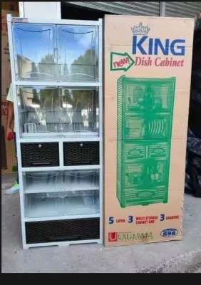 NEW ARRIVAL J&T KING DISH CABINET (WE DO NOT DELIVER OUTSIDE MANILA & RIZAL)