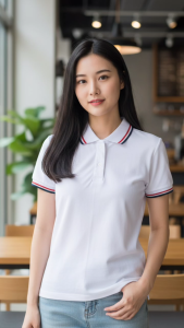 Baju Kaos Polo Kerah Wanita Lengan Pendek/Kaos Seragam/Kaos Polos Wanita/Polo Wanita/Kaos Wanita