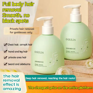 Buy 2 get 1 free OGULIA Hair removal cream for women painless hair removal cream for hands and legs odorless suitable for whole body painless hair removal cream permanent hair removal 250ML fast hair removal without damaging the skin